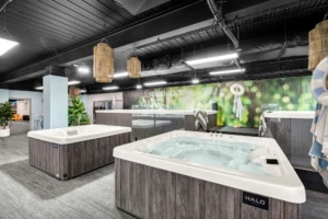 halo spas showroom