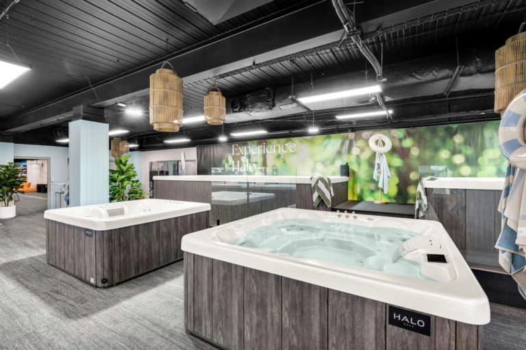 halo spas showroom